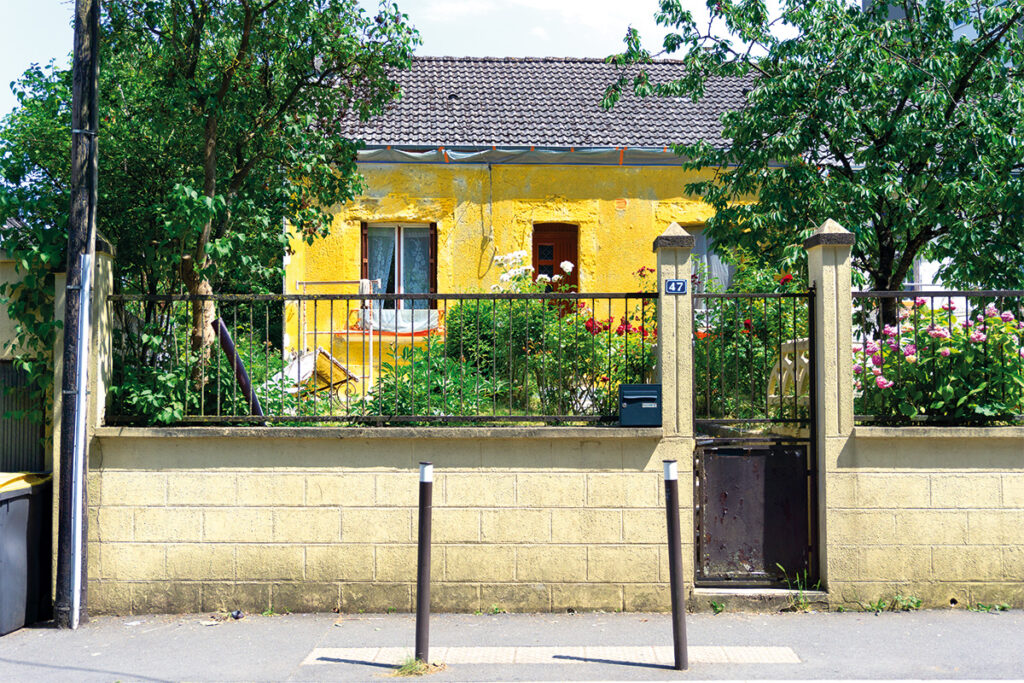 La maison jaune Ronde-Couture